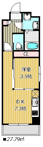 千葉県船橋市宮本２ 船橋駅 1DK マンション 賃貸物件詳細