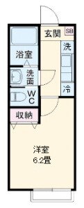 千葉県船橋市二和東６ 二和向台駅 1K アパート 賃貸物件詳細