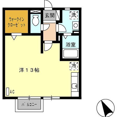 佐賀県佐賀市兵庫北６ ワンルーム アパート 賃貸物件詳細