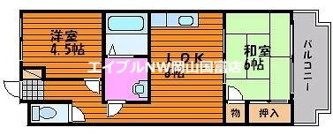 赤田ハイツ 2階 2LDK 賃貸物件詳細