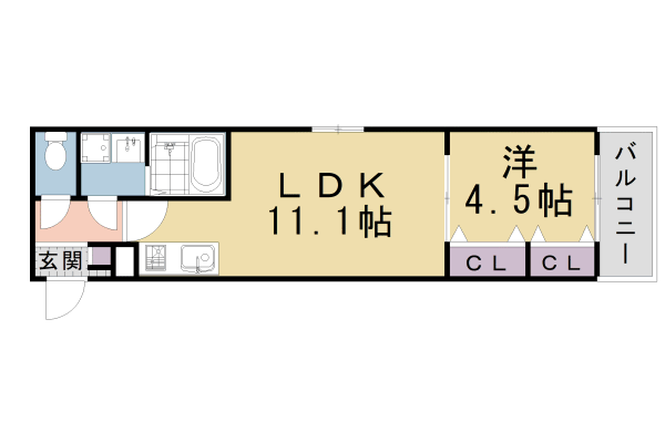 仮）ジーメゾン向島シェルール 3階 1LDK 賃貸物件詳細