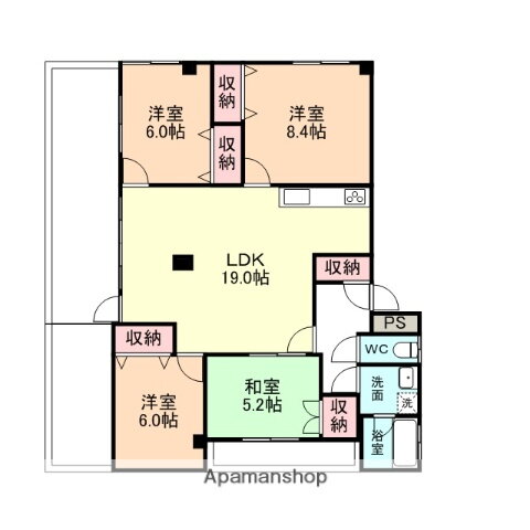 富山県富山市堀川小泉町１ 堀川小泉駅 4LDK マンション 賃貸物件詳細