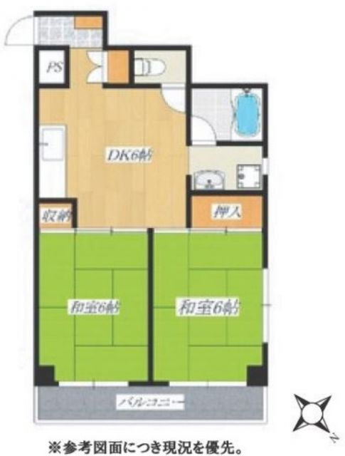 東京都北区赤羽西１ 赤羽駅 2DK マンション 賃貸物件詳細