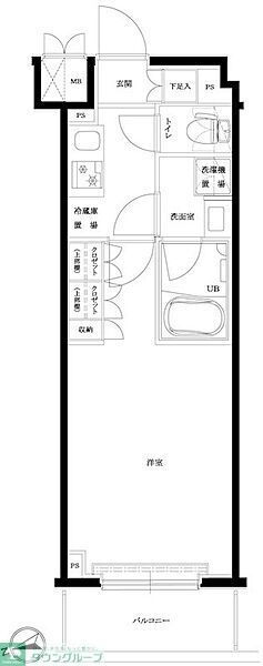 ルーブル横濱矢向 2階 1K 賃貸物件詳細