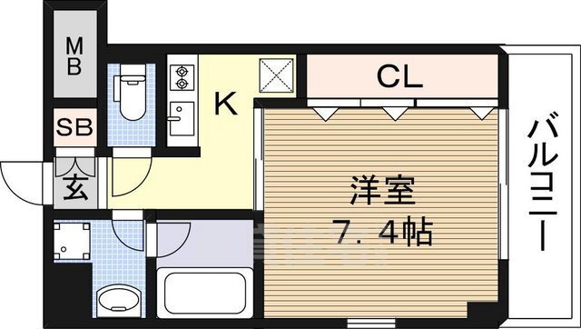 大阪府大阪市淀川区十三本町１ 十三駅 1K マンション 賃貸物件詳細