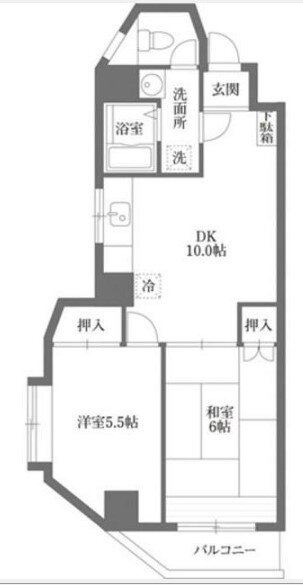 埼玉県蕨市南町３ 西川口駅 2LDK マンション 賃貸物件詳細