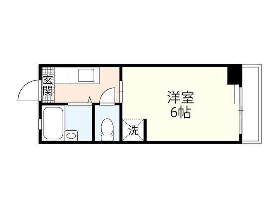 広島県広島市東区曙１ 広島駅 1K マンション 賃貸物件詳細