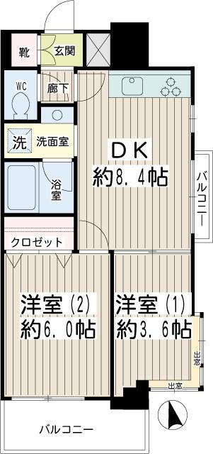 東京都文京区千駄木２ 千駄木駅 2DK マンション 賃貸物件詳細