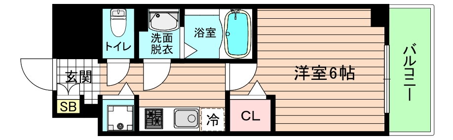 大阪府大阪市城東区新喜多１ 京橋駅 1K マンション 賃貸物件詳細