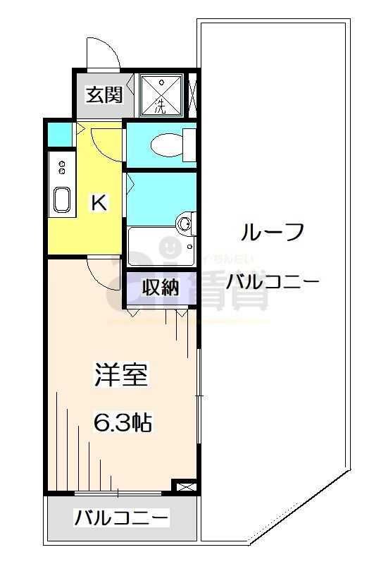 東京都練馬区関町北１ 武蔵関駅 1K マンション 賃貸物件詳細