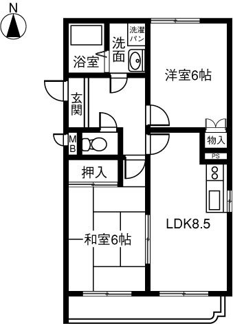 愛知県稲沢市国府宮３ 国府宮駅 2LDK マンション 賃貸物件詳細