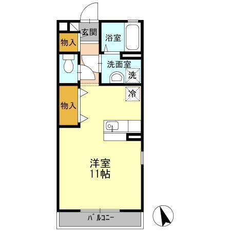 広島県呉市広吉松２ 新広駅 ワンルーム アパート 賃貸物件詳細