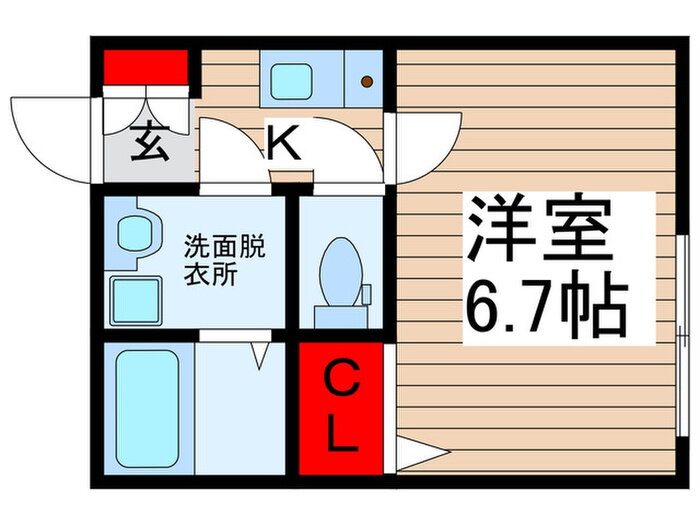 千葉県松戸市稔台８ 松戸新田駅 1K アパート 賃貸物件詳細