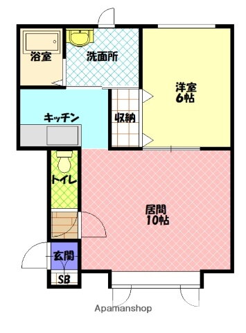 北海道旭川市東光十七条５ 緑が丘駅 1LDK アパート 賃貸物件詳細