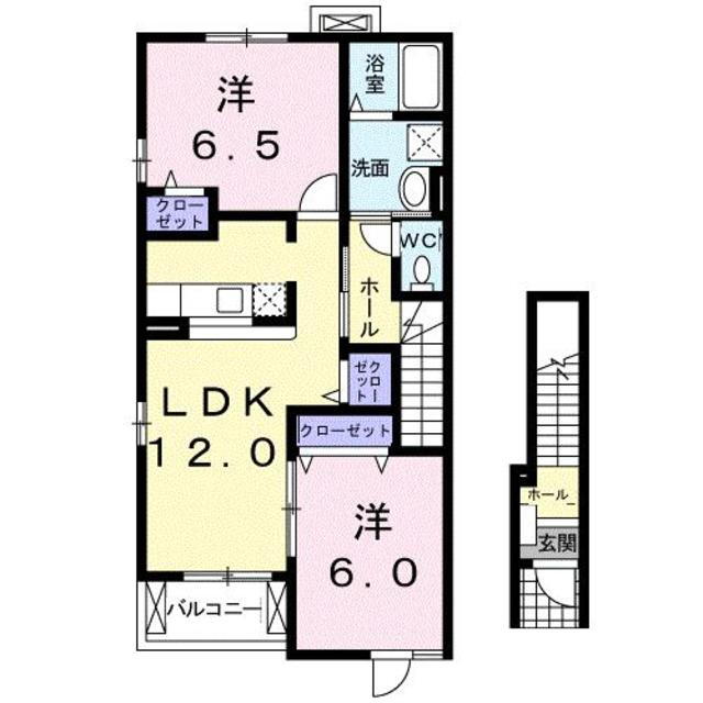 鹿児島県鹿児島市下福元町 五位野駅 2LDK アパート 賃貸物件詳細