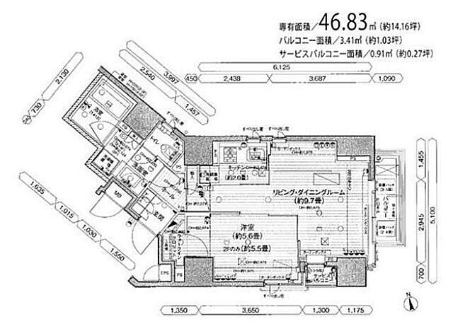 東京都千代田区一番町 半蔵門駅 1LDK マンション 賃貸物件詳細