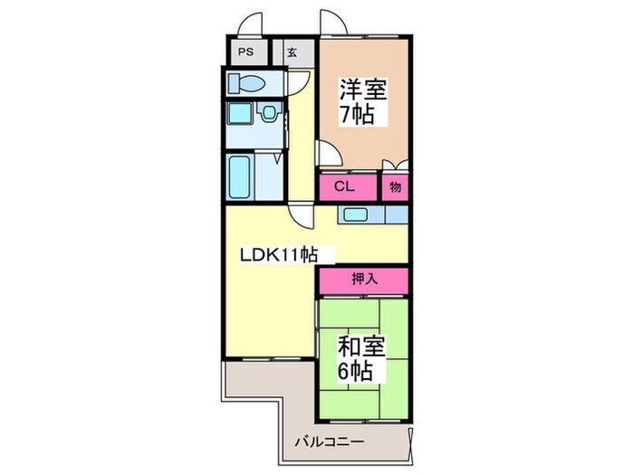 大阪府大阪市平野区瓜破４ 喜連瓜破駅 2LDK マンション 賃貸物件詳細
