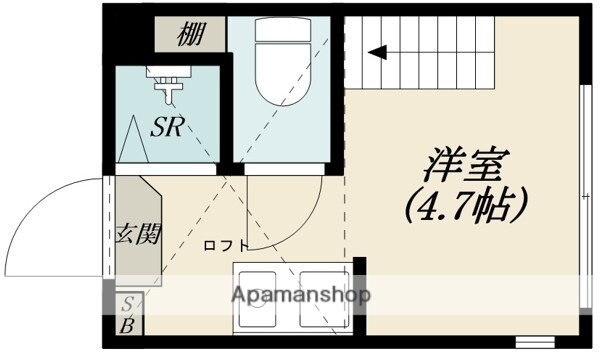 東京都中野区若宮１ 野方駅 ワンルーム アパート 賃貸物件詳細
