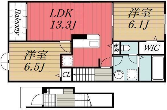 千葉県八街市八街ほ 八街駅 2LDK アパート 賃貸物件詳細