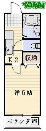 ＳＯＭＥＤＡＹ 1階 1K 賃貸物件詳細