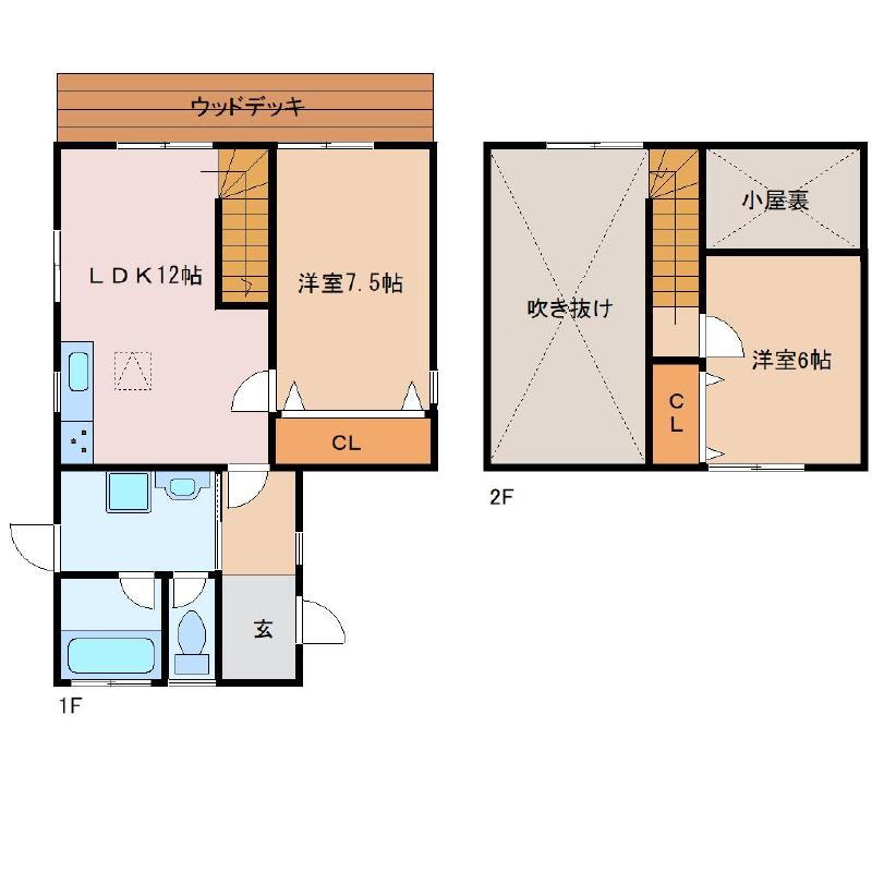 Ｓｅａ　ｓｉｄｅ　ｈｏｕｓｅ　Ｂ 2LDK 賃貸物件詳細