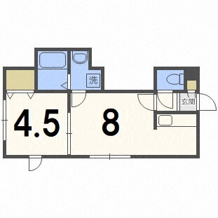 北海道札幌市豊平区豊平五条６ 学園前駅 1LDK アパート 賃貸物件詳細