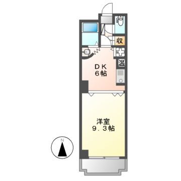 愛知県名古屋市中区伊勢山２ 東別院駅 1DK マンション 賃貸物件詳細
