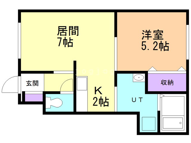 レトア 1階 1DK 賃貸物件詳細