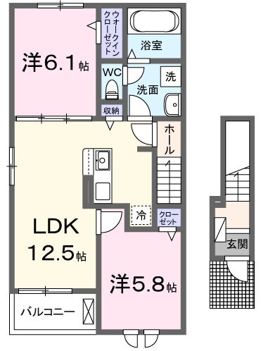 兵庫県神戸市西区玉津町高津橋 明石駅 2LDK アパート 賃貸物件詳細