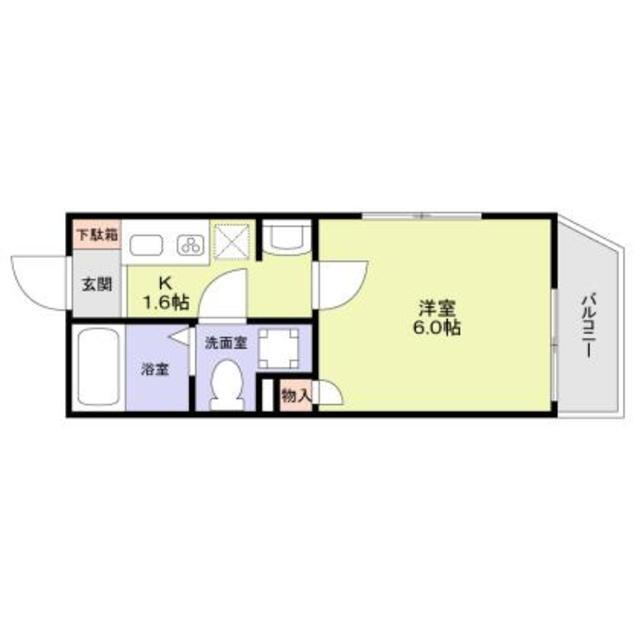 神奈川県川崎市中原区上平間 平間駅 1K アパート 賃貸物件詳細