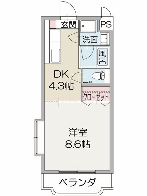 静岡県裾野市千福 裾野駅 1DK マンション 賃貸物件詳細