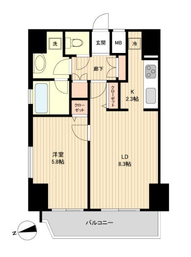 東京都台東区三筋２ 新御徒町駅 1LDK マンション 賃貸物件詳細