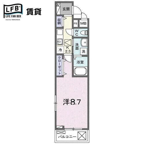 山口県周南市大字櫛ヶ浜 櫛ケ浜駅 1K アパート 賃貸物件詳細