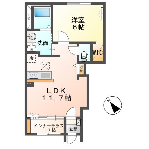 茨城県土浦市天川２ 土浦駅 1LDK アパート 賃貸物件詳細