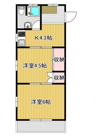 神奈川県横浜市港北区日吉本町２ 日吉本町駅 2K マンション 賃貸物件詳細