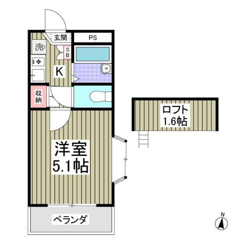 埼玉県川越市大字寺尾 新河岸駅 1K アパート 賃貸物件詳細