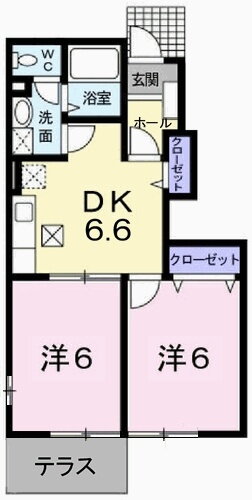 兵庫県姫路市大津区勘兵衛町２ 山陽天満駅 2DK アパート 賃貸物件詳細
