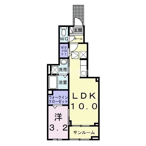 愛知県豊橋市牟呂水神町 豊橋駅 1LDK アパート 賃貸物件詳細
