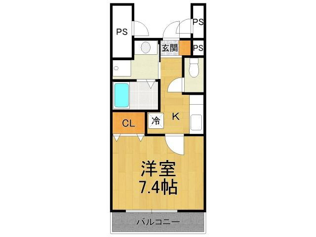 兵庫県西宮市上甲子園４ 阪神国道駅 1K アパート 賃貸物件詳細