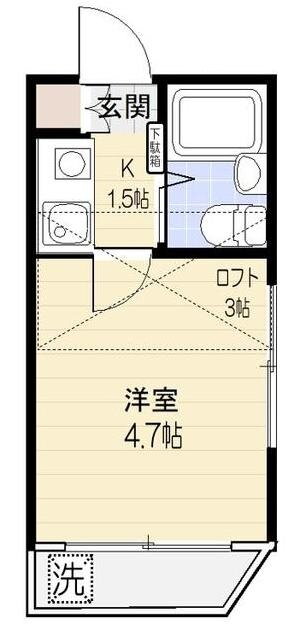 東京都新宿区北新宿１ 大久保駅 1K アパート 賃貸物件詳細