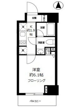 東京都江東区亀戸６ 亀戸駅 1K マンション 賃貸物件詳細