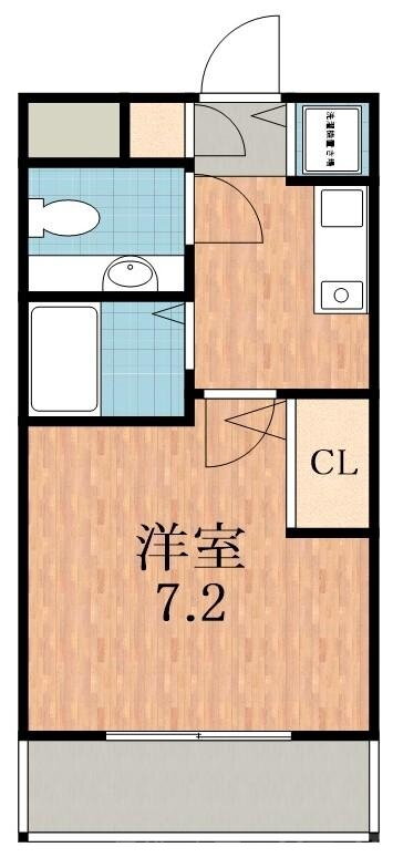 大阪府大阪市東住吉区杭全１ 東部市場前駅 1K マンション 賃貸物件詳細