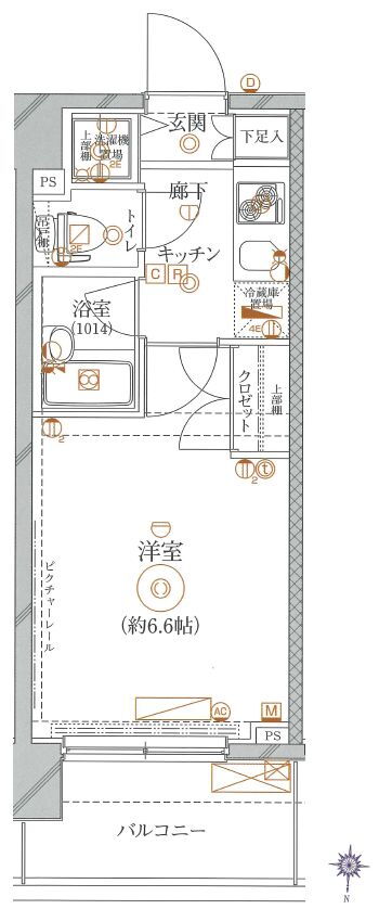 東京都大田区池上７ 池上駅 1K マンション 賃貸物件詳細