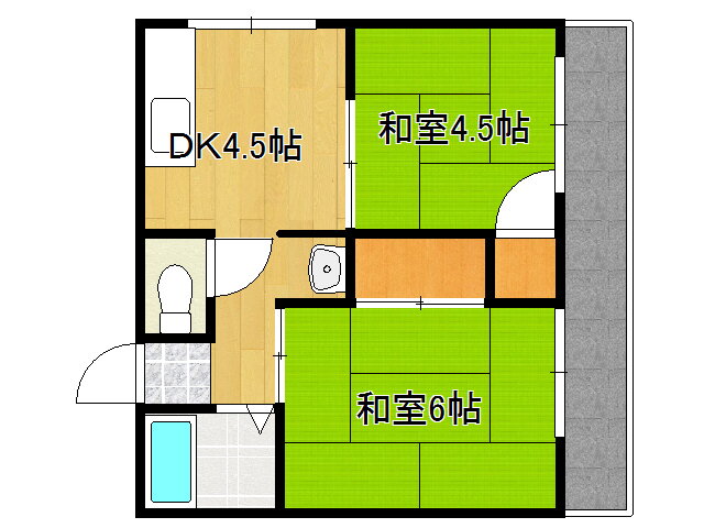 兵庫県神戸市灘区灘南通６ 摩耶駅 2DK マンション 賃貸物件詳細