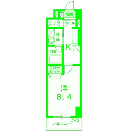 神奈川県横浜市神奈川区栄町 神奈川駅 1K マンション 賃貸物件詳細