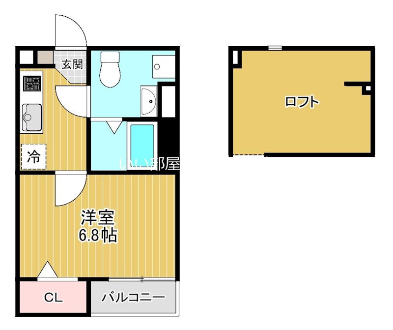 大阪府大阪市生野区林寺６ 東部市場前駅 1K アパート 賃貸物件詳細