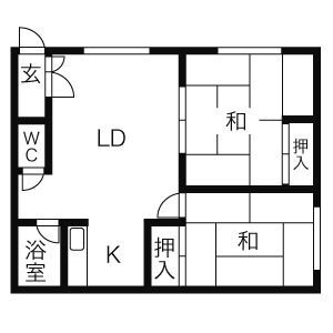 北海道札幌市白石区栄通１６ 南郷１８丁目駅 2LDK アパート 賃貸物件詳細