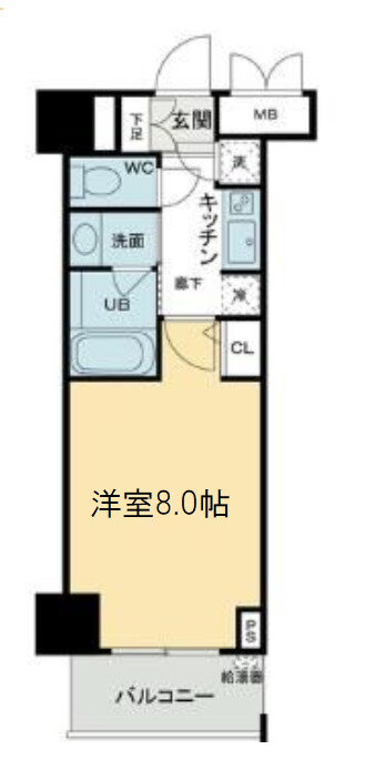 大阪府大阪市西区北堀江４ 西長堀駅 1K マンション 賃貸物件詳細