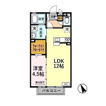 リビングタウン下新北町 2階 1LDK 賃貸物件詳細