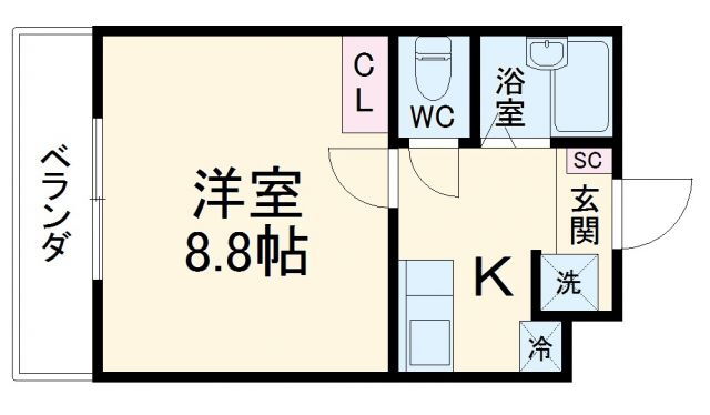 愛知県名古屋市千種区池下１ 池下駅 1K マンション 賃貸物件詳細